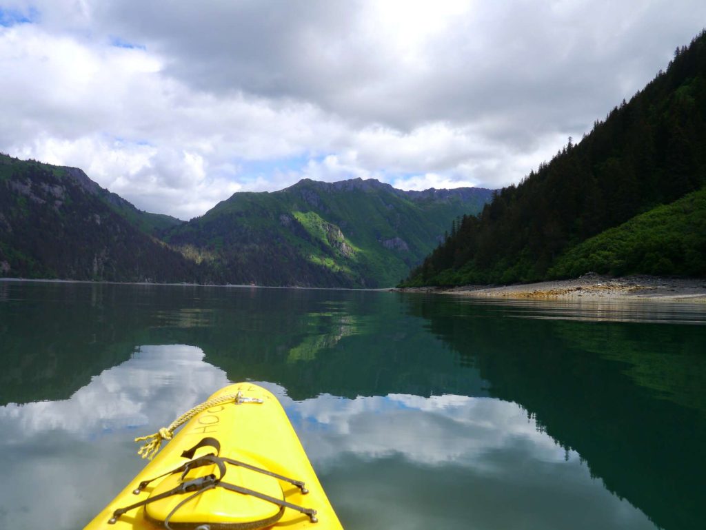 kayaking in alaska