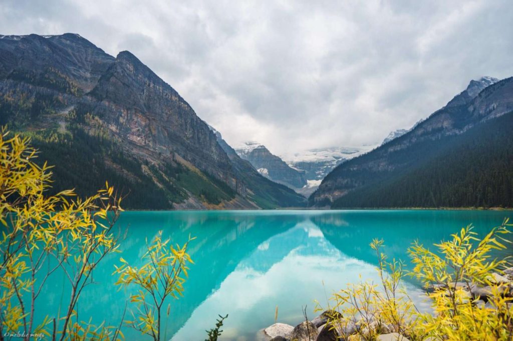 Foot of Lake Louise