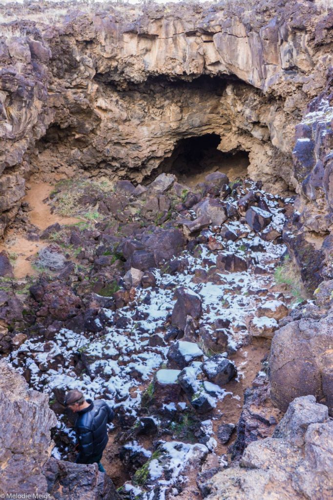 snow canyon state park, UT lava tubes