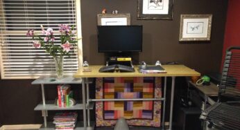 How to build an affordable standing desk with almost no tools